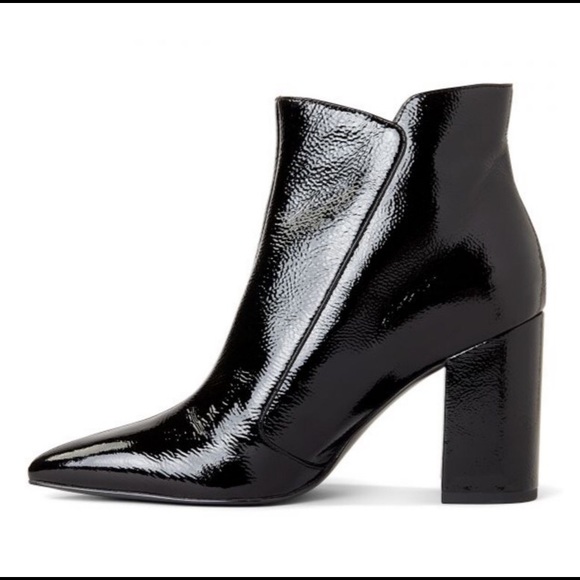 Nine West Russity Black Patent BootieNew* Size 11 - Picture 6 of 6